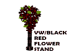 VW/BLACK/RED/FLOWERSTAND