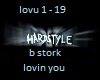 b stork lovin u