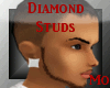 !Mo Male Diamond Studs
