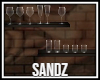 S. Glassware Shelves