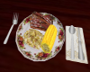 BBQ Rib Dinner Plate