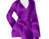 Purple Silk Robe