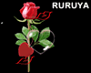 [R] Diamond Rose Sticker