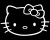 Hello Kitty Bed Blk Frm
