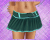 Teal Ruffle Skirt