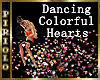 Dancing Colorful Hearts
