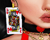 Queen of Hearts earrings