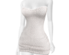 White Sweater Dress RLS