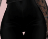 E* Black Satin Suit Pant
