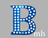 Blue Letter B