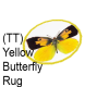 (TT) Yellow ButterflyRug