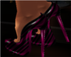 Designer Pink/Blk Heels