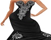 Black Maternity Gown