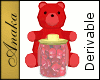 Red Teddy Bear Candy