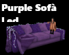 Purple Sofà Led