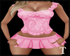 pink lacey dress
