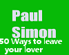 Paul Simon 50 Ways 