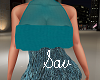 Aqua Sparkle Club Dress