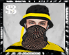Hat Yellow n BLack
