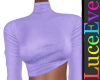 Lilac Eryca Crop Sweater