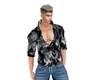 Grey Camo Muscle Shirt