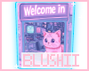 Gamer Kitty Welcome Sign