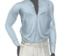 Matth Blue White Suit