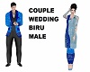 CP WEDDING BIRU MALE