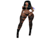 Black mesh pants UA