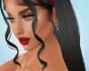 Black Hair +Headband