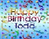 Todds Birthday