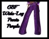 GBF~Wide Leg Pants Pur