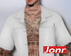 Open Button Shirt White