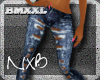 [NxB]Cut-Up Jeans (BMXX)
