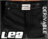 [LE2]Black Pants