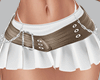 DC.CHAIN SKIRT B BROWN