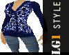 LG1 Blue Top & Jeans PF