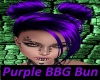 purple bbg bun