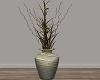 white and gold Vase