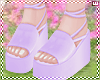 w.Platform Sandals Lilac