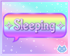 Sleeping Bubble Sign