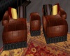 ottomans leather seating