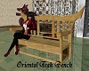 Oriental Teak Bench