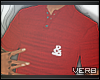 B&B Button Up |Red