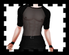 (OM)Mesh Tee Black