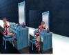 Blue Make up Booth
