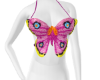 Pink Knit ButterflyTop