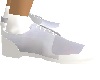White Sliver Shoes 