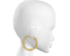 Cownette Gold Earrings