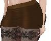 A~ Mocha Satin Stocking